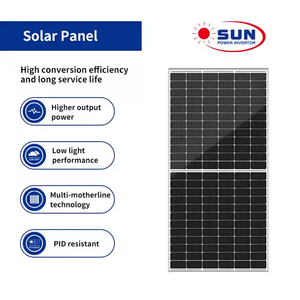 Panneau solaire de 580 watts 144 cellules à moitié coupées avec la technologie PERC Vente en gros en usine - Product Image 5