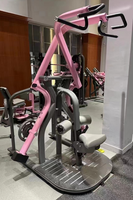 Machine à pullover latéral à charge libre SK Commercial avec coussinets de protection des coudes pour l'entraînement de la force du dos, équipement de gym certifié CE
