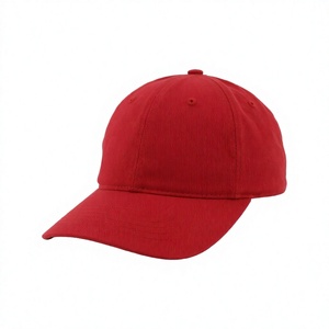 Gorra Snapback Roja Ajustable Unisex con Visera Plana, Gorra de Béisbol de Poliéster y Algodón para Uso Casual al Aire Libre, Precio al por Mayor OEM - Product Image 4