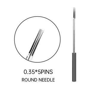 Aiguilles de tatouage jetables en acier inoxydable 304 Nano 0,35 mm 3RL 5RL 7RS 9RL Lames de microblading PMU pour stylo manuel - Product Image 6