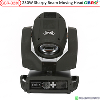 Faisceau de tête mobile GBR-B230 7R Sharpy Beam 230 Watt