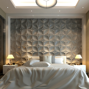 خلفية ديكور 3D لوحات الحائط البلاستيكية والجلود طلاء الجدران للتصميم الداخلي - Product Image 1