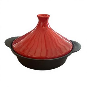 <span class=keywords><strong>Plat</strong></span> à Tagine <span class=keywords><strong>en</strong></span> <span class=keywords><strong>fonte</strong></span> émaillée, marmites de cuisine à Tagine marocaine bon marché - Product Image 1