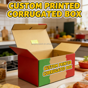 Cajas de Envío Corrugadas Premium con Logotipo Personalizado, Embalaje de Cartón Plegable, Ecológico, Calidad de Exportación - Product Image 2