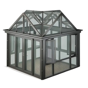 Cầu vỡ Hợp kim nhôm phòng tắm nắng cách âm sân ban công Cách Nhiệt Nhà kính chống mưa cho biệt thự hàng đầu mặt trời cường lực - Product Image 3