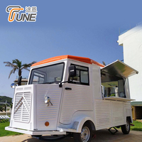 Camion de restauration mobile électrique sur mesure OEM avec équipement de cuisine complet pour café, hamburgers et pizzas