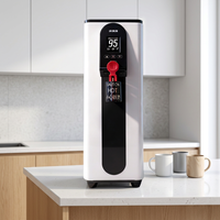 Distributeur d'eau bouillante instantanée et froide avec réservoir de chauffe pour eau bouillante