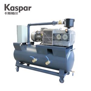 Pompe à vide sans huile <span class=keywords><strong>Kaspar</strong></span> 160 m/h (ZBW160+Réservoir) + Réservoir de réception d'air Push-Pull + Boîtier de commande électrique OEM personnalisable - Product Image 2