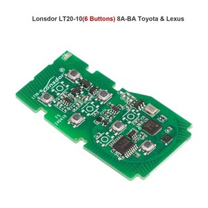 Lonsdor Thay Thế LT20-10 6-Nút 8a-Ba Thông Minh <span class=keywords><strong>Key</strong></span> Pcb Hội Đồng Quản Trị Cho 2023 Toyota <span class=keywords><strong>Lexus</strong></span> Có Thể Điều Chỉnh Tần Số - Product Image 3