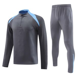 2425 nueva temporada Inglaterra uniformes fútbol ropa deportiva Chandal De <span class=keywords><strong>Futbol</strong></span> manga larga entrenamiento sudaderas con capucha chaqueta chándal para fútbol - Product Image 2