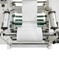 Machine d'impression flexographique à 4 couleurs de haute qualité, 120 m/min, pour sacs en papier et gobelets en papier