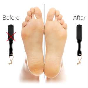 Mango de madera de haya, piedra pómez de lava, cepillo para <span class=keywords><strong>callos</strong></span>, removedor de <span class=keywords><strong>callos</strong></span> de piel muerta para el cuidado de los pies - Product Image 6