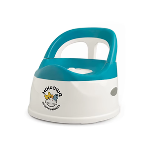 Chaise de toilette portable en plastique pour enfants avec protection anti-éclaboussures et motif de dessin animé - Product Image 2