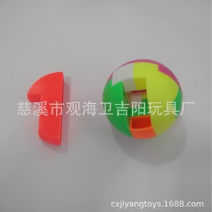 JY-304 Bolas de rompecabezas de 3 cm, juguete educativo desmontable para niños de 2 a 4 años, unisex, varios colores, esquinas redondeadas - Product Image 2