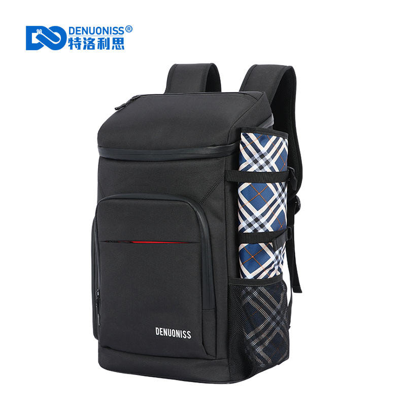 Mochila térmica impermeable con estera EVA para hombre, morral para comida,  picnic, camping, venta al por mayor, entrega