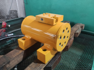 Actionneur rotatif hydraulique hélicoïdal à 90-360 degrés <span class=keywords><strong>Support</strong></span> au pied et montage sur bride <span class=keywords><strong>avant</strong></span> Actionneur rotatif hydraulique - Product Image 4