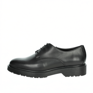 Scarpe Eleganti Cinzia in Morbida Pelle Oxford Nera per Uomo - Product Image 2