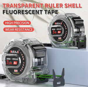 Cinta Métrica de Acero Fluorescente de Doble Cara de 7.5m, Alta Precisión, Caja de Acero Endurecido, Material ABS Reforzado Resistente al Desgaste, Métrica - Product Image 6