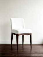 Chaises latérales en bois pour restaurant, chaises de salle à manger contemporaines sans accoudoirs pour hôtel