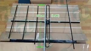 VHF 136-174 мГц черный с высоким коэффициентом усиления 5 элементов в сборе Dictional Yagi антенна для антенны связи - Product Image 4