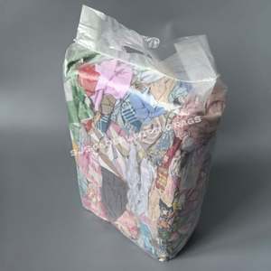 Trapos Industriales Multicolor Sin Pelusa, Trapos de Tela Reciclada, Trapos de Algodón Industriales para Limpieza - Product Image 1