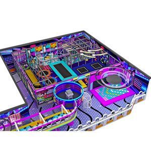 Nhà máy chất lượng cao tùy chỉnh children's sân chơi trong nhà hình chữ nhật trẻ em trong nhà mềm chơi trượt sân chơi - Product Image 1