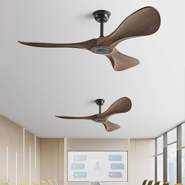 Modern Minimalist Energy-Saving Dc Motor 52 Inch 3 Abs Blades 110v-220v Customizable Bldc Remote Control Ceiling Fan