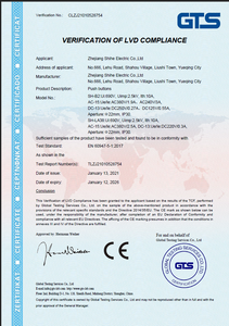 La38 22mm tự đặt lại khóa điện tự khóa 10A hiện tại 24V Điện tử phẳng push-nút chuyển đổi thắp sáng vật liệu nhựa - Product Image 6