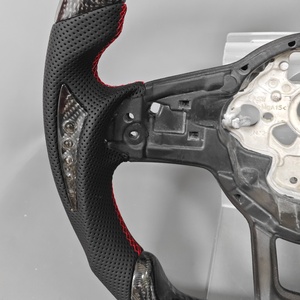 Marco de Volante de Fibra de Carbono Real para Volkswagen <span class=keywords><strong>Golf</strong></span>, Passat, <span class=keywords><strong>GTI</strong></span>, R, Transporter, Cabrio, Vento - Product Image 4