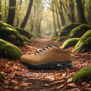 Nike Air Max Goadome Chaussures basses décontractées pour hommes Marron Cuir Nubuck Respirant Randonnée en plein air - Product Image 2