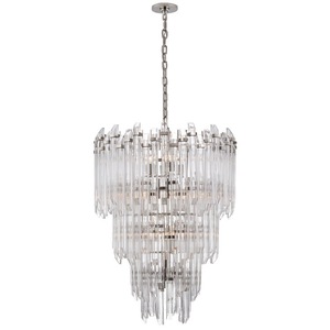 Lustre en cristal vintage <span class=keywords><strong>Adele</strong></span>, style moderne minimaliste de luxe léger pour villa duplex, salon/salle à manger - Product Image 1