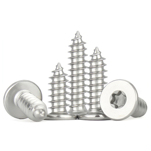 304 thép không gỉ <span class=keywords><strong>Torx</strong></span> Đầu phẳng lớn đầu mỏng tự khai thác vít ca chống giả mạo vít an ninh M2 M3 M4 M5 M6 - Product Image 2