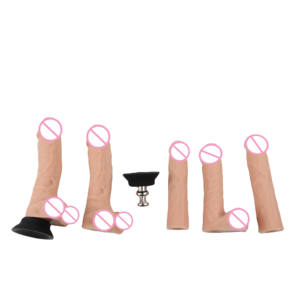 Venta al por mayor <span class=keywords><strong>Consolador</strong></span> de silicona de 7 "con agujero de bloqueo Vac U y Base de succión Cuerpo de masaje de masturbación femenina - Product Image 6