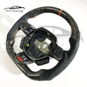 Volante Deportivo de Fibra de Carbono FORJADO Personalizado para Huracan 2014-2024 - Product Image 1