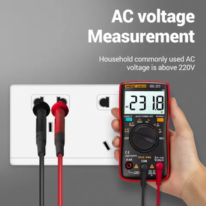 Multimètre numérique ANENG AN8008 True RMS, tension AC/DC, ampèremètre, ohmmètre, testeur <span class=keywords><strong>de</strong></span> tension et d'impédance haute précision - Product Image 4