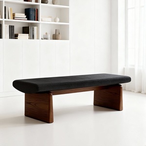 Taburete y Banco <span class=keywords><strong>de</strong></span> Madera Maciza Modernos, Ecológicos y Duraderos para Apartamentos y Hoteles - Product Image 5