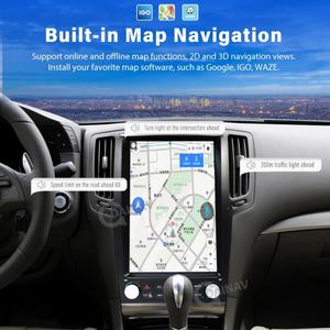 Radio para Auto con Pantalla Táctil Completa Multimedia y Navegación GPS Android 11 de 13.6 Pulgadas para Infiniti G25 G37 2005 2006 2007 2008 -2013 - Product Image 3