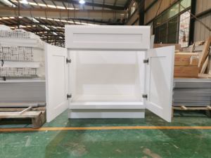 תקן אמריקאי ארונות מטבח ארון מעץ מלא זול תוצרת סין - Product Image 5