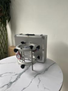 מד לחץ-אורך דיגיטלי אלקטרוני לבטון, בודק מודול אלסטי מפלדה עם צג LCD, מכונת בדיקת ASTM לשנה אחת - Product Image 2