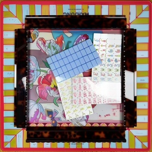 J Diatomaceous Earth Silent Mahjong Mat Mahjong <b>Tablecloth</b> Flat Mute Wear-Resistant Polyester <b>Square</b> Home Mahjong Table Mat - Product Image 6