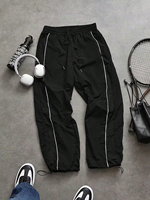 Ensemble de sport d'été pour hommes : T-shirt et short 2-en-1 en polyester respirant, anti-transpiration, anti-boulochage et qui conserve sa forme