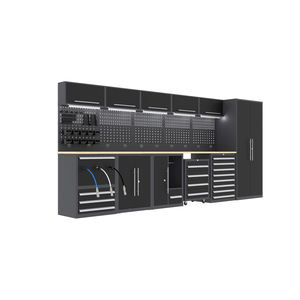 JZD ตู้วางมุมทรงตัว L,ตู้สำหรับงานหนักขนาดใหญ่โรงรถทำจากสเตนเลสสตีลดีไซน์ใหม่ - Product Image 2