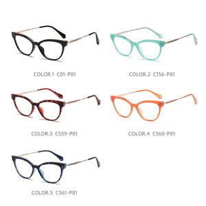 กรอบแว่นตา Danda รุ่น Cat Eye สำหรับผู้หญิง วัสดุ TR90 แบบเต็มกรอบ ป้องกันแสงสีฟ้า สำหรับใส่ทุกวัน - Product Image 4