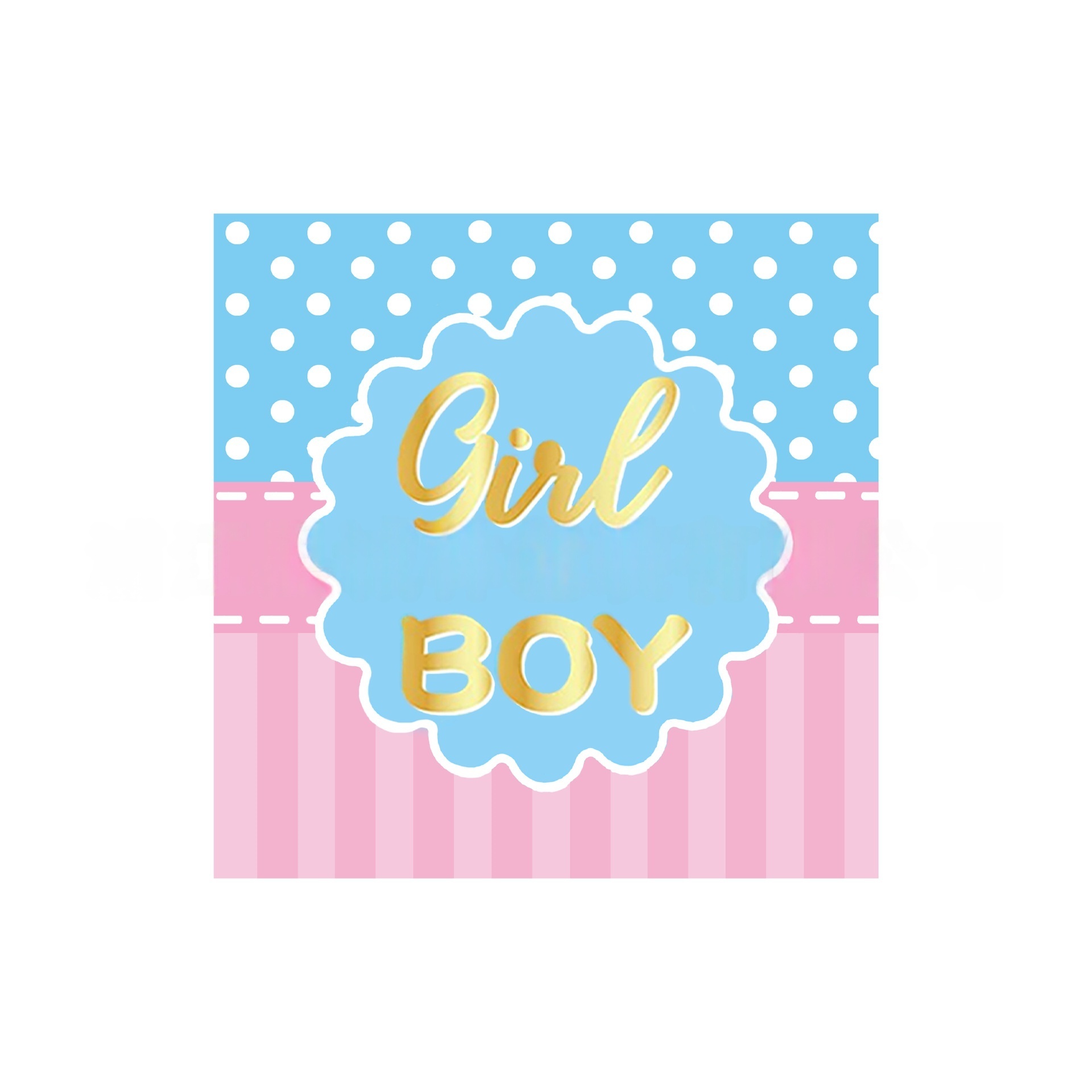 Pink Blue    tissue * 20pcs