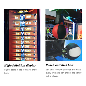 Máquina Arcade de Boxeo y Patadas Operada con Monedas, Juego de Doble Objetivo para Centros de Juego - Product Image 5
