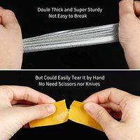 280U ruban de fibre de verre auto-adhésif Double face D/S colle thermofusible Filament fibre sensible à la pression activé par l'eau découpé
