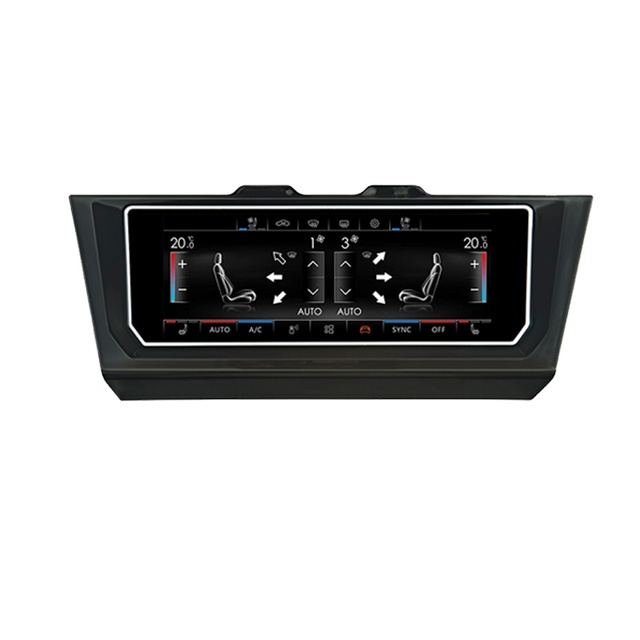 LCD IPS Screen Car Climate Panel Digital AC Control Screen for Volkswagen Arteon
