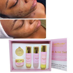 El mejor conjunto de cuidado de la piel antiacné Facial, eliminación de espinillas, fuerte y eficaz, conjunto de blanqueamiento Facial antiacné, suero antiacné, crema facial - Product Image 1