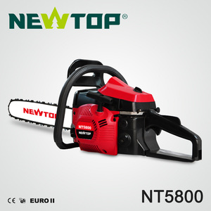 Motosierra de gasolina de 2 tiempos NT5800, de una sola mano, con mango superior, pequeña, para cortar madera, 58cc, la más ligera - Product Image 3