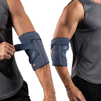 Coudière de fitness en néoprène avec fermeture magnétique, respirante et réglable pour l'entraînement en salle et la protection sportive